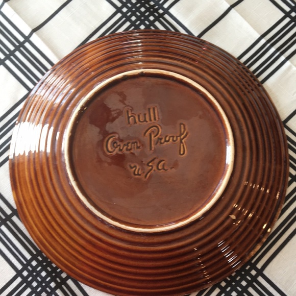 Hull Dining Vintage Hull Dinner Plate 1 Poshmark